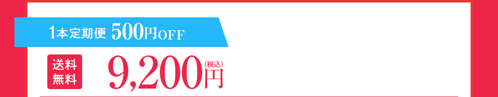 1本定期便 500円OFF