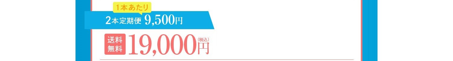 2本定期便 7850円OFF