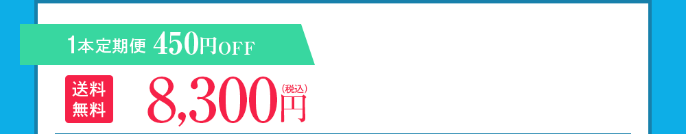 1本定期便 450円OFF